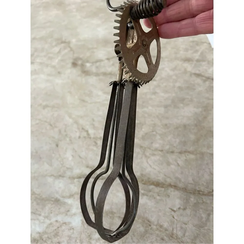 Antique Metal & Wood Beater
